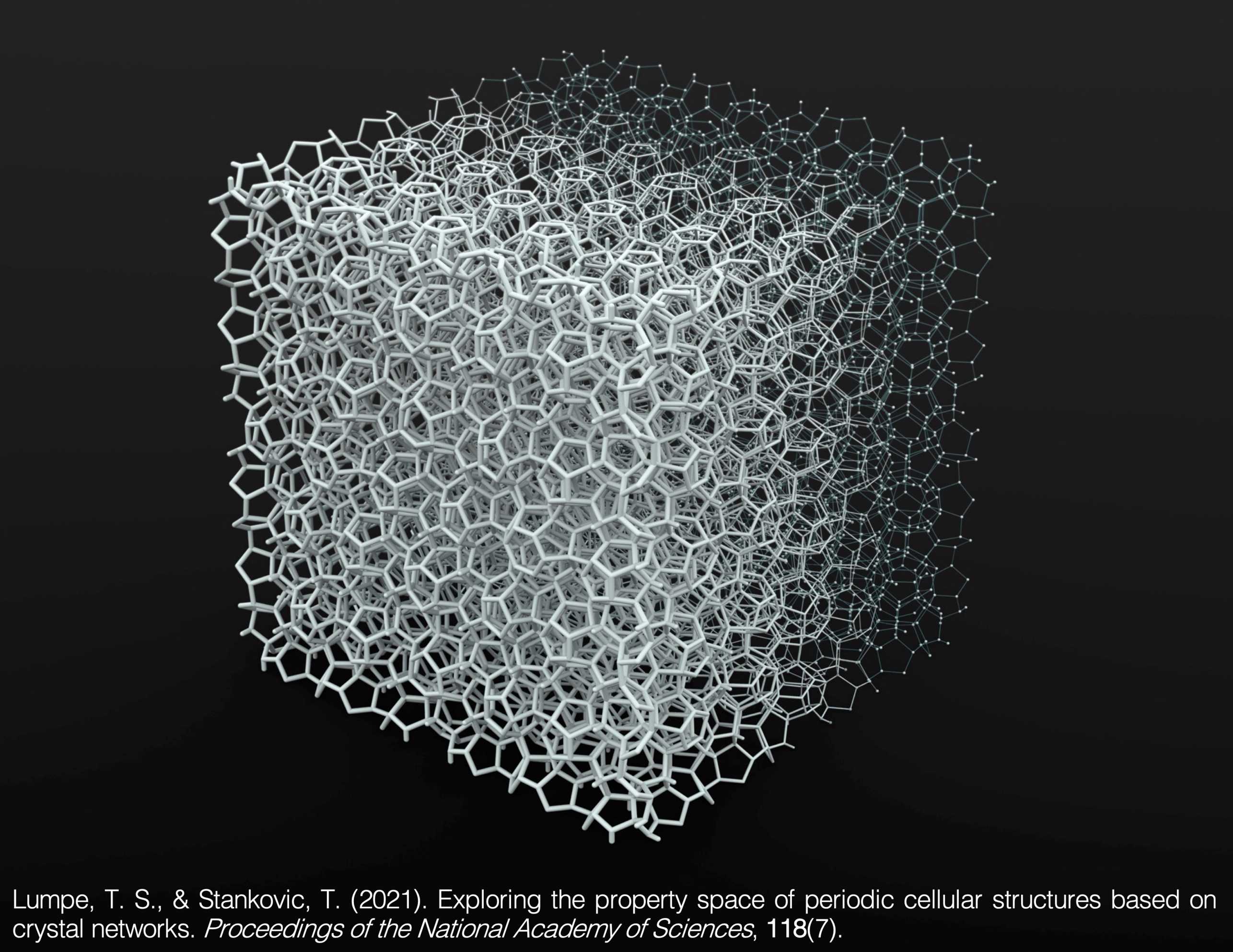 Tino architectured and deployable structures