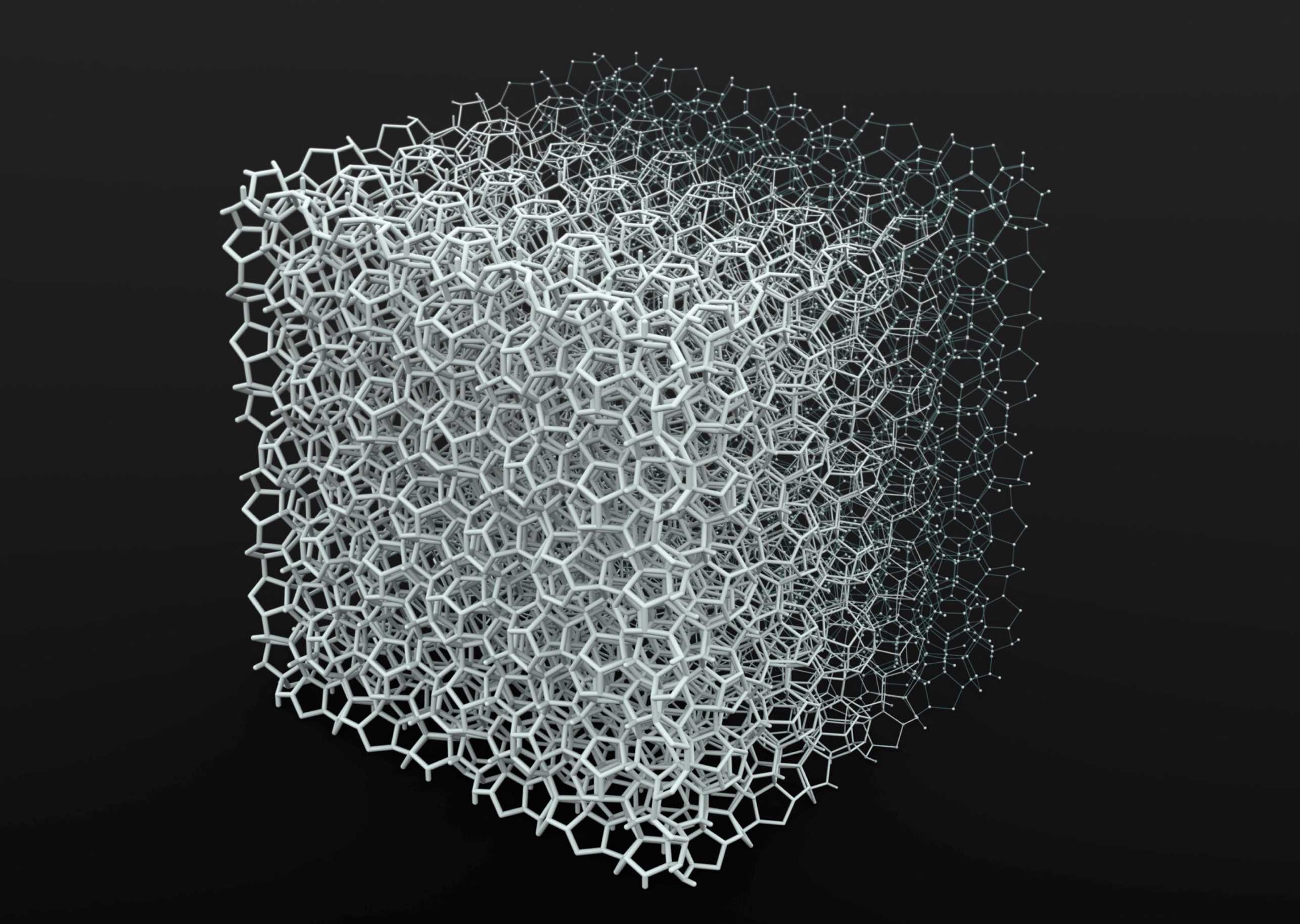 Tino architectured and deployable structures