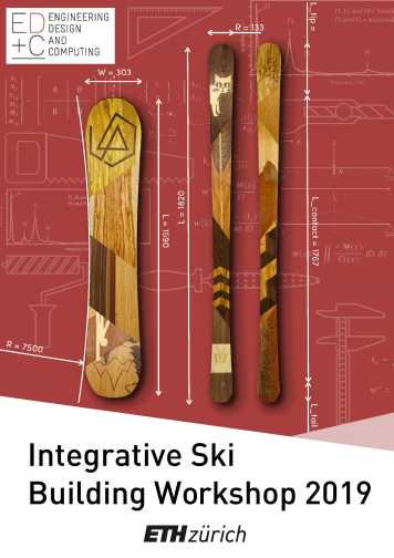 Cover Booklet 2019 Integrative Ski Building Workshop 