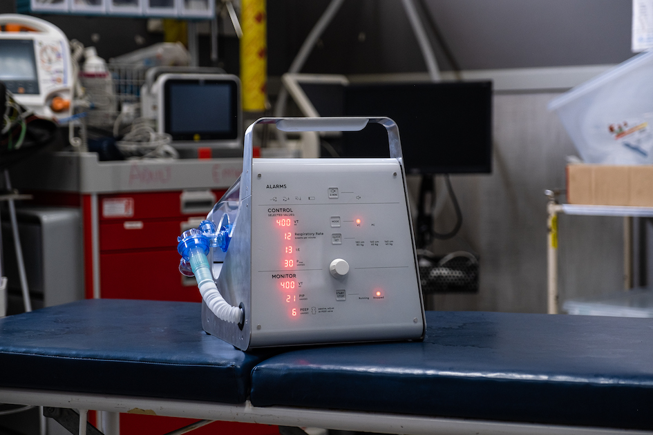 breathe ventilator prototype